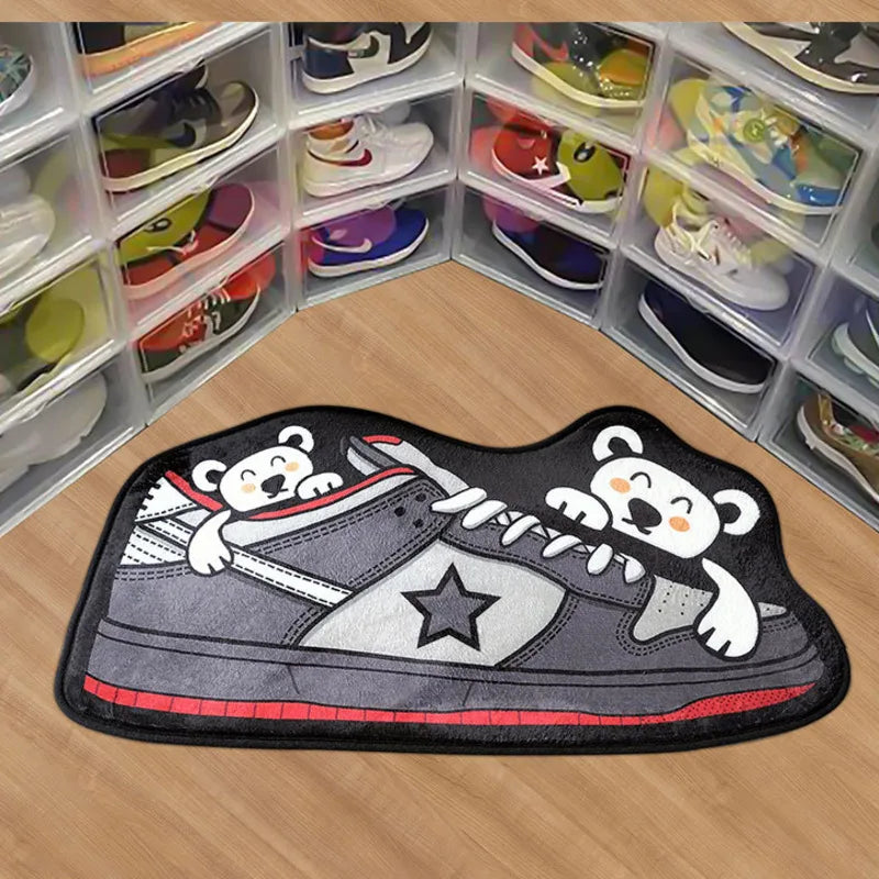 Fashion Brand Sneaker Rug
