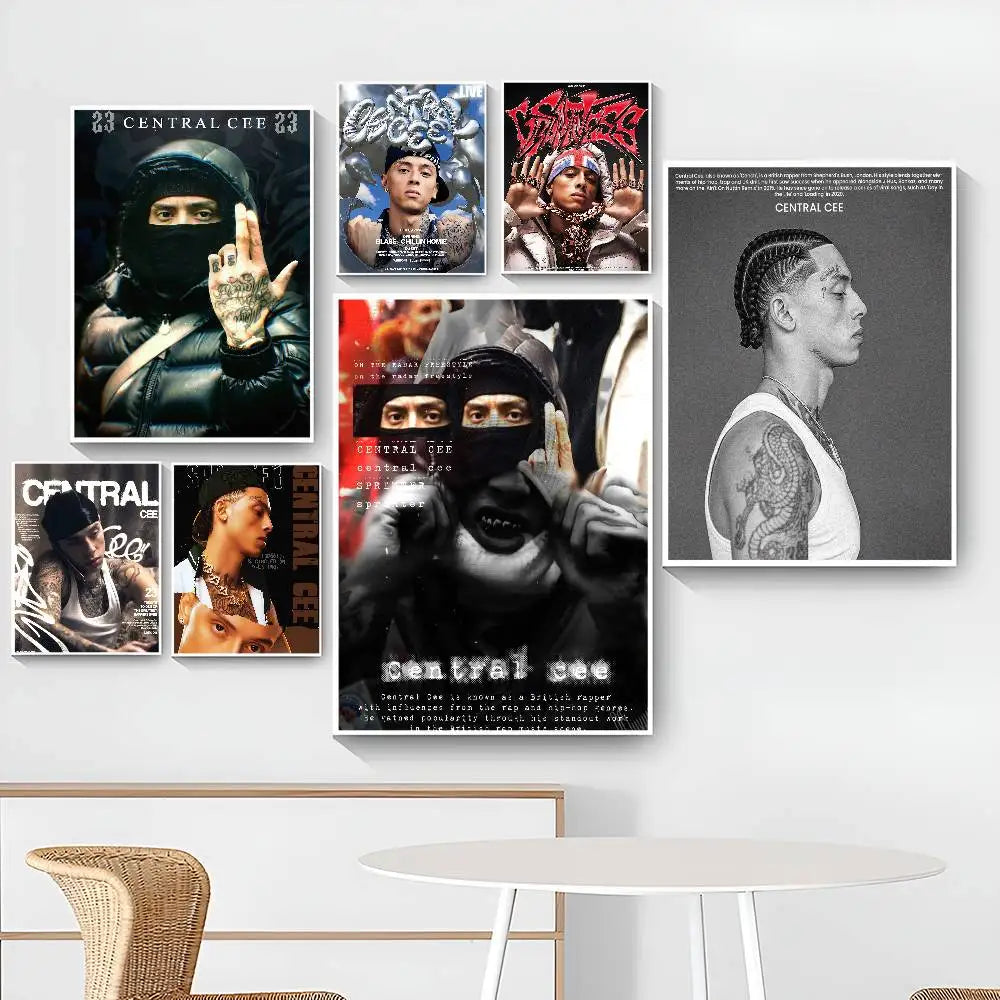 Central Cee Wall Art