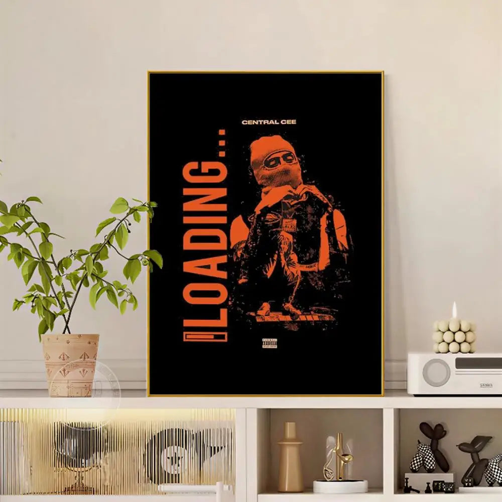 Central Cee Poster Wall Art