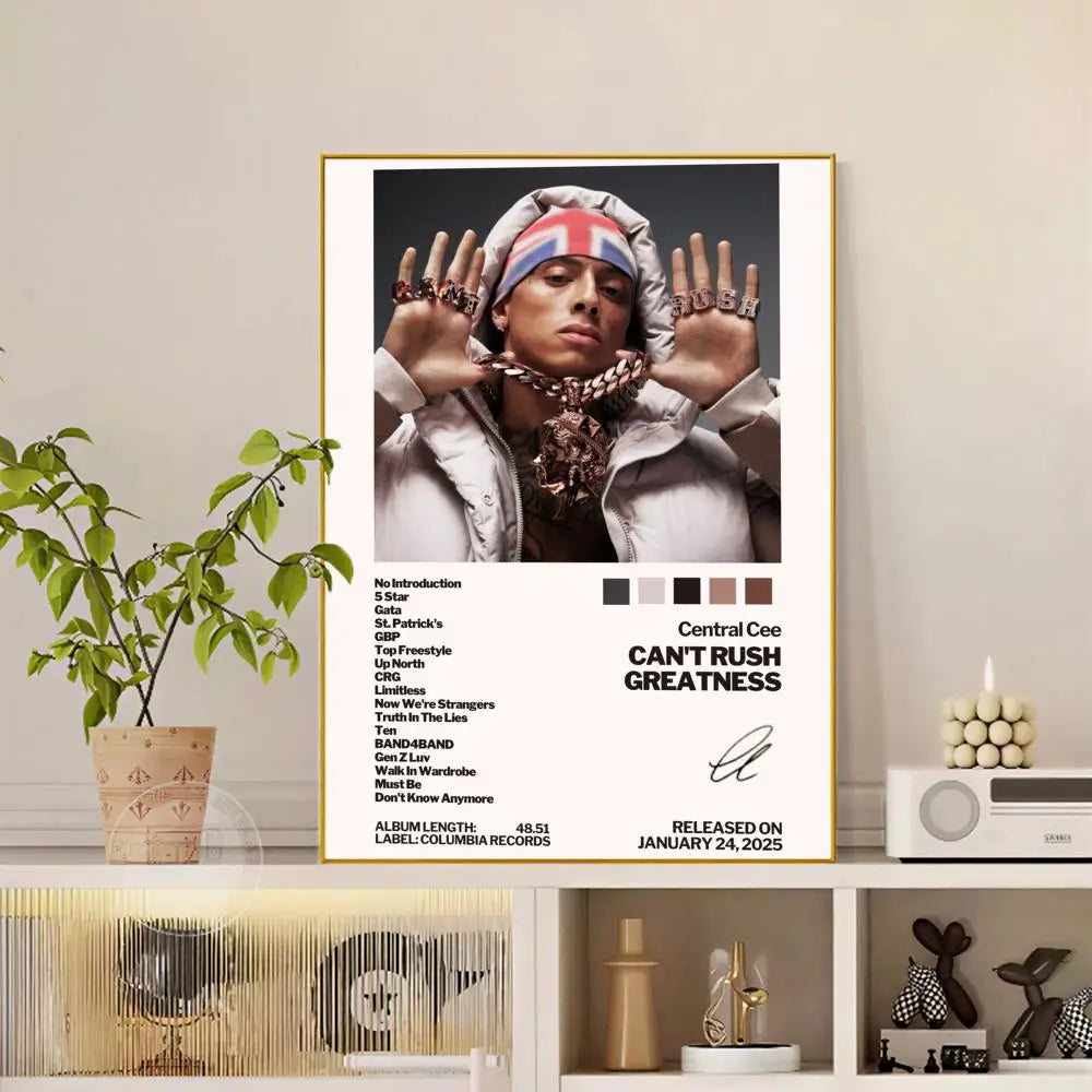 Central Cee Poster Wall Art