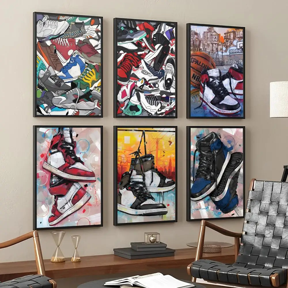Graffiti Sneakers Posters