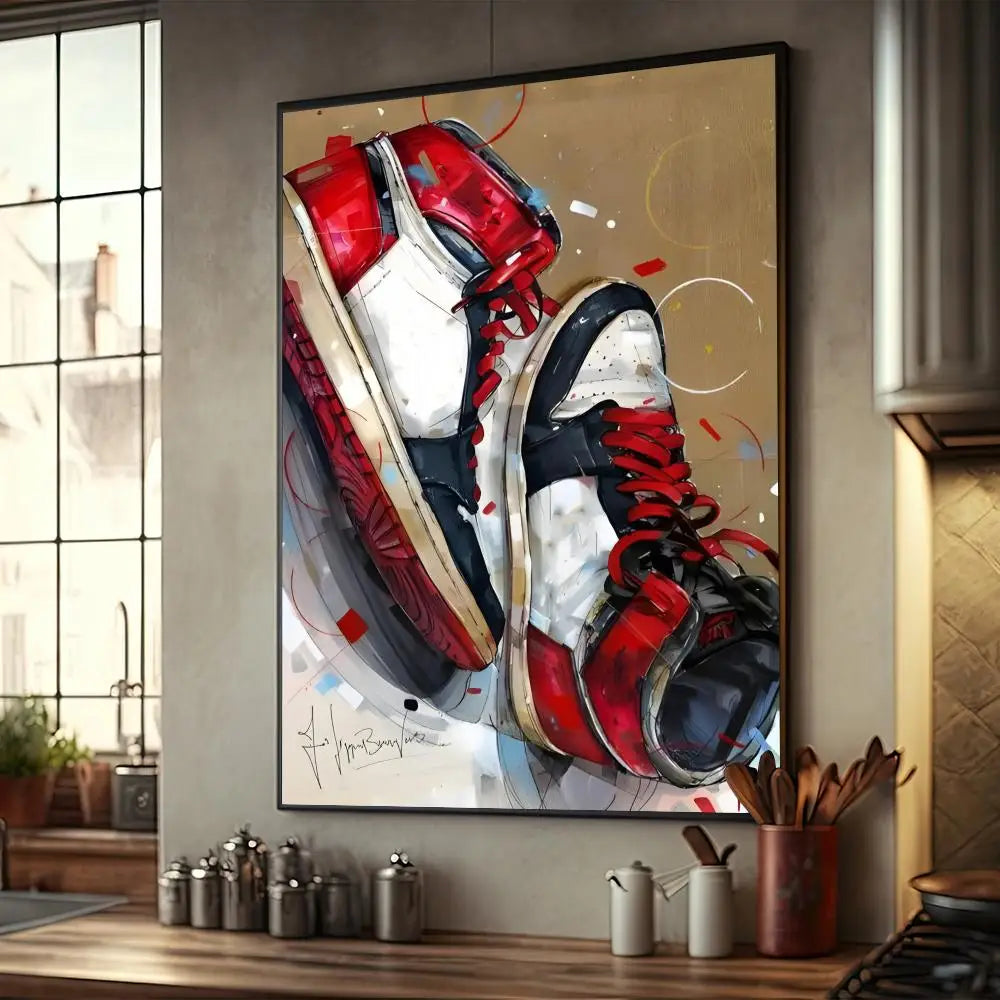 Graffiti Sneakers Posters