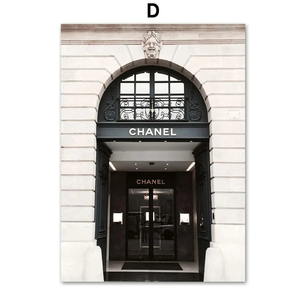 Luxury Store Shop Wall Art