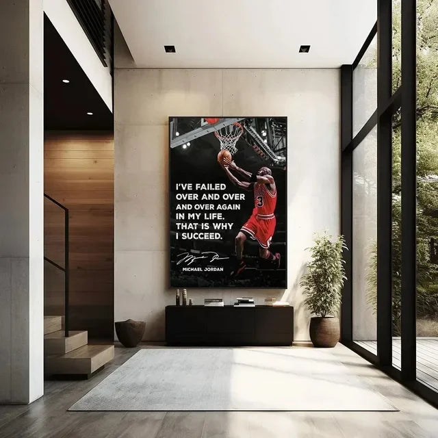 Inspirational Basketball Wall Art