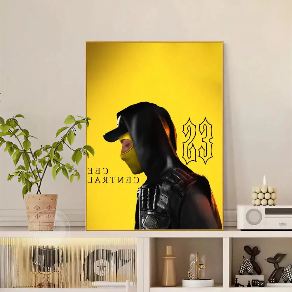 Central Cee Poster Wall Art