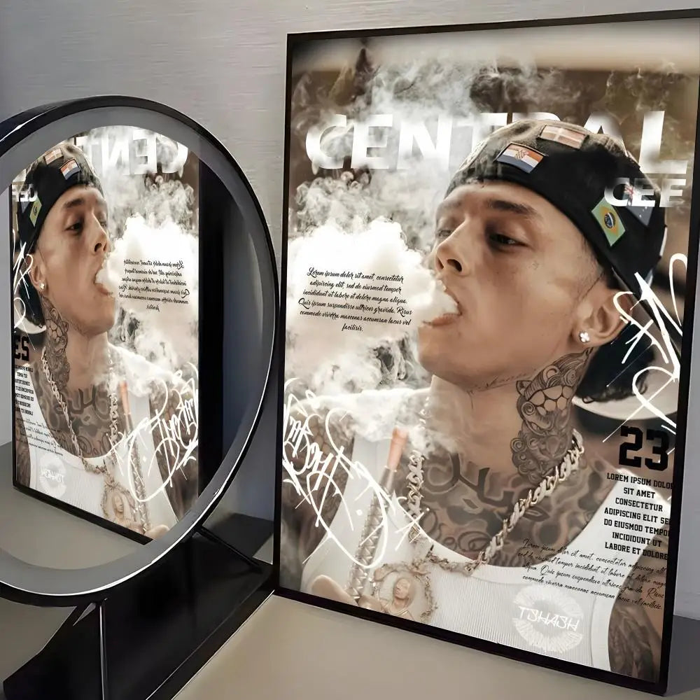 Central C-Cee Poster Wall Art