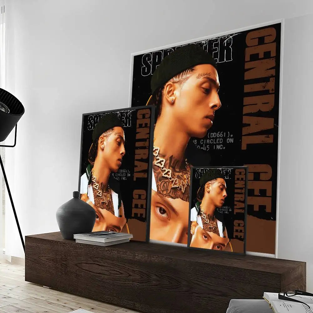 Central Cee Wall Art