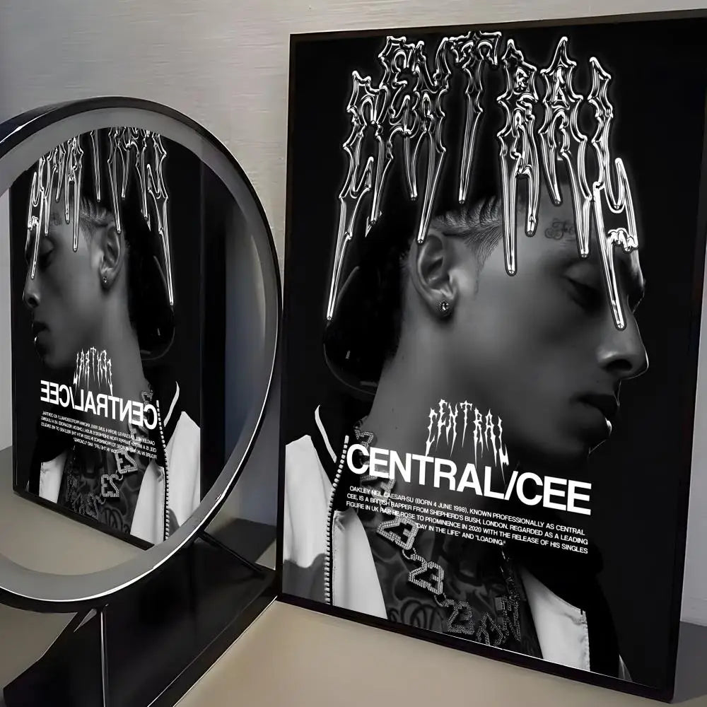 Central C-Cee Poster Wall Art