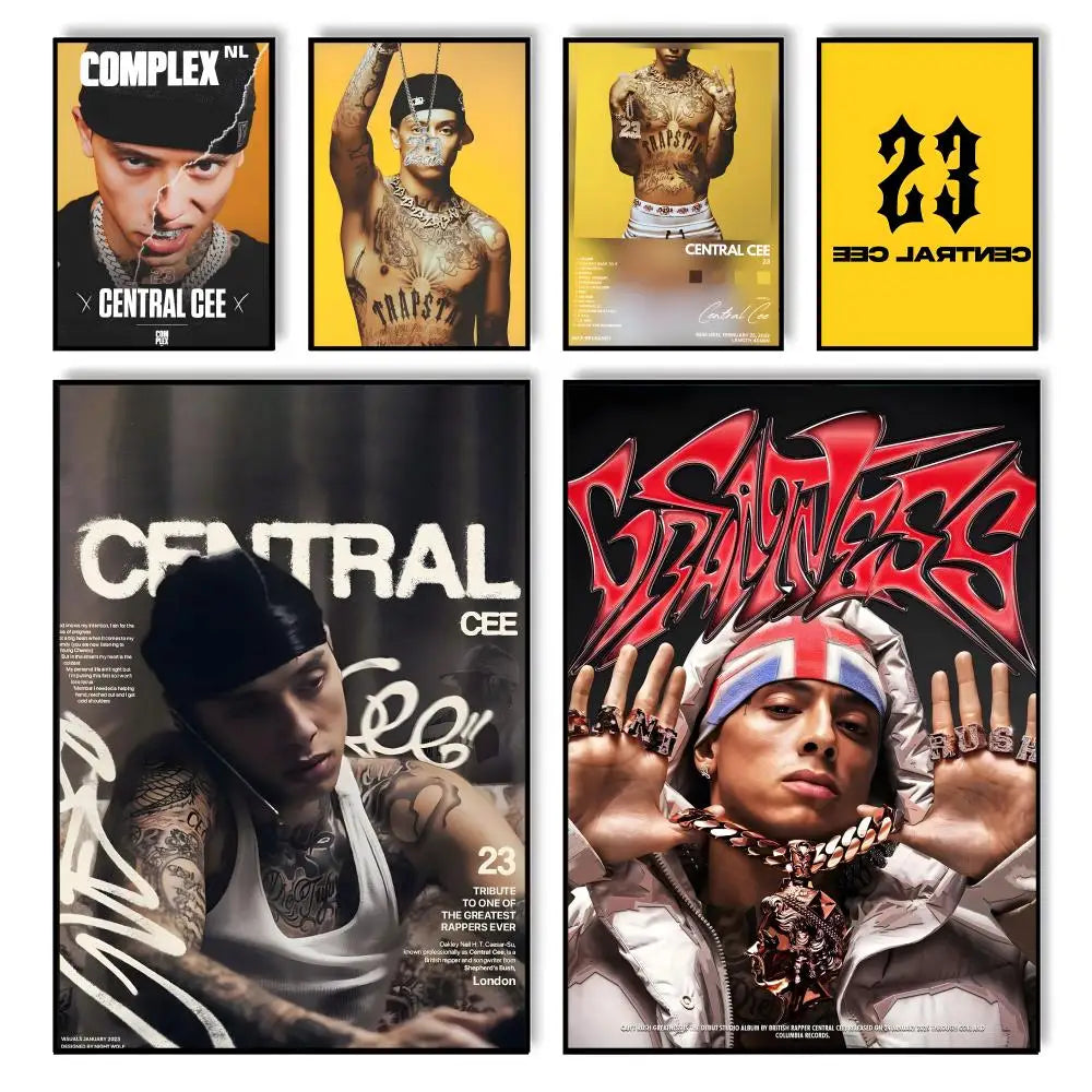 Central Cee Painting Wall Art