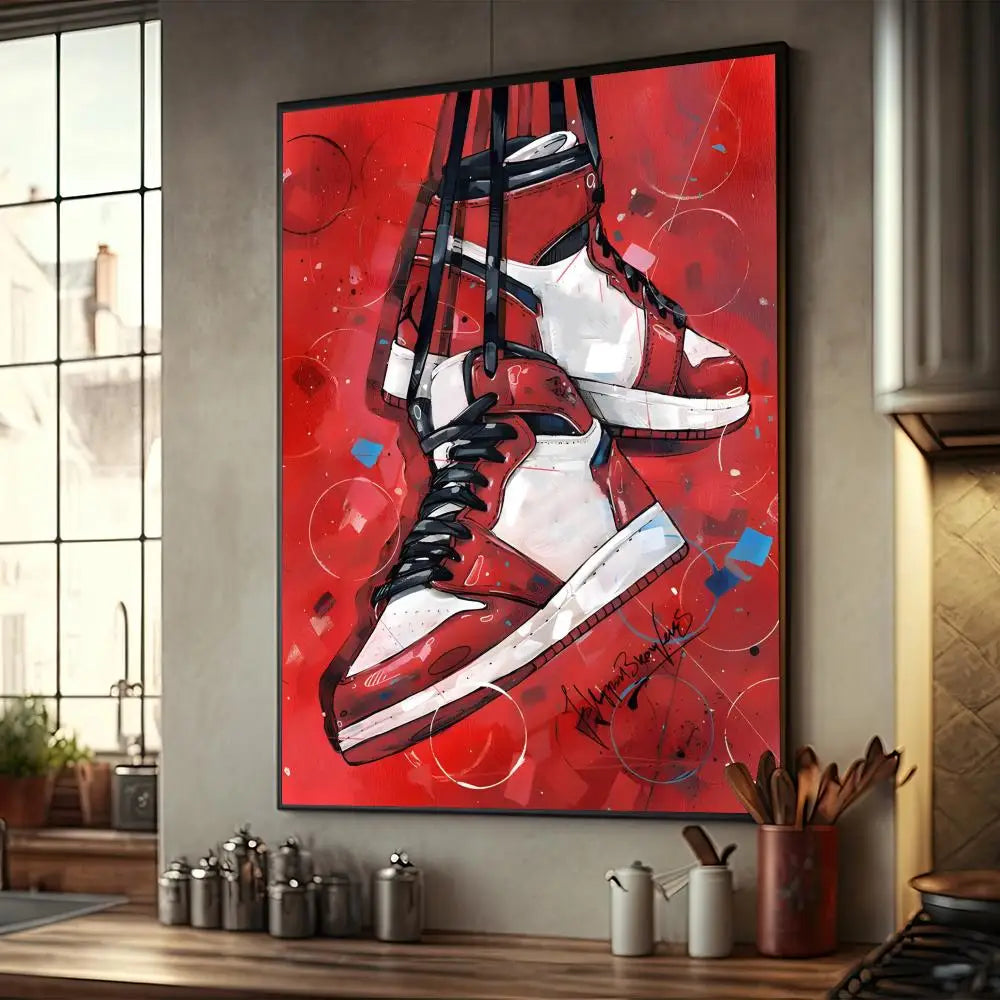 Graffiti Sneakers Posters